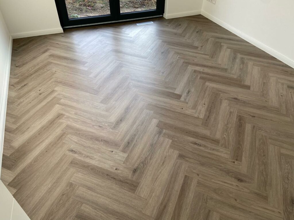 Vinly im Fischgrätverband